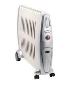 Blanc / gris – 3 puissances – radiateur mobile à inertie sèche – céramique et ré