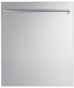 Porte inox pour Lave-vaisselle Tout intégrable 60 cm hauteur 82 cm – poignée “Cl