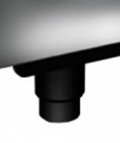 Kit 4 pieds noirs pour modifier la hauteur des centres de cuisson Portofino de 9