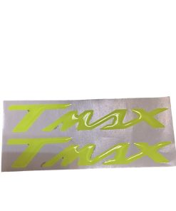 Logo 3D moto tmax jaune
