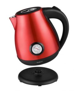 Bouilloire sans fil en acier inoxydable 360° Capacité : 1,7 L Bouilloire sans fi