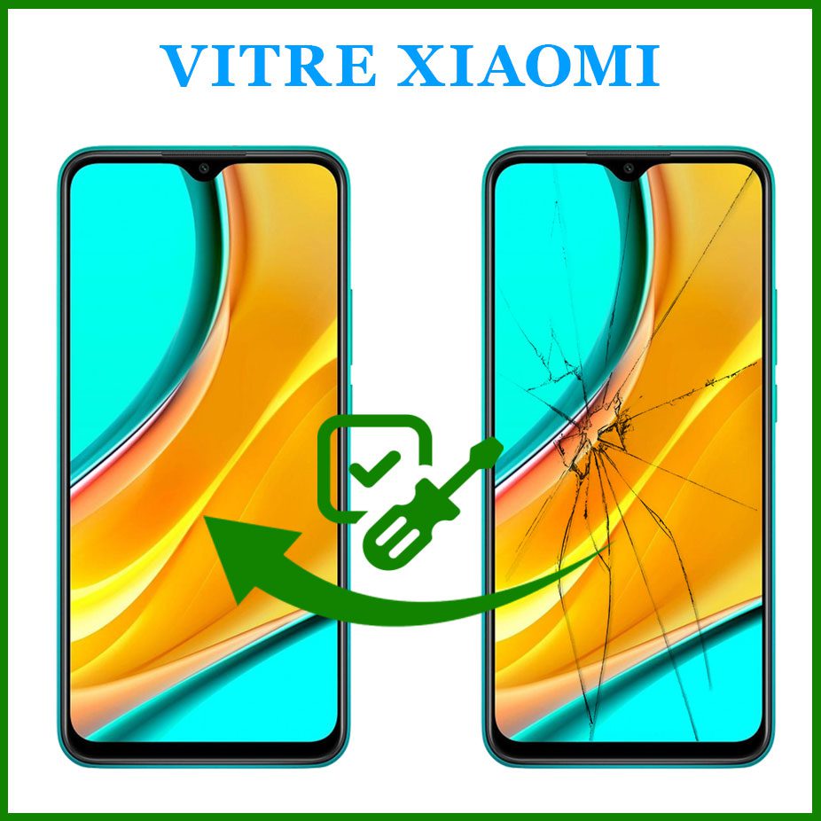 réparation Vitre brisé Xiaomi MI NOTE 10 PRO